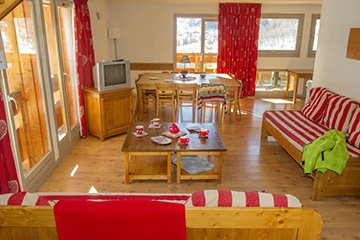 Résidence Valloire - Le hameau de Valloire - Vacancéole - Appartement 2 pièces alcôve 6 personnes